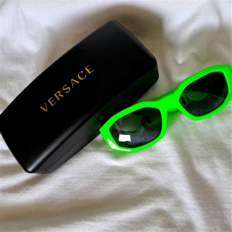 versace neon green sunglasses|are versace sunglasses polarized.